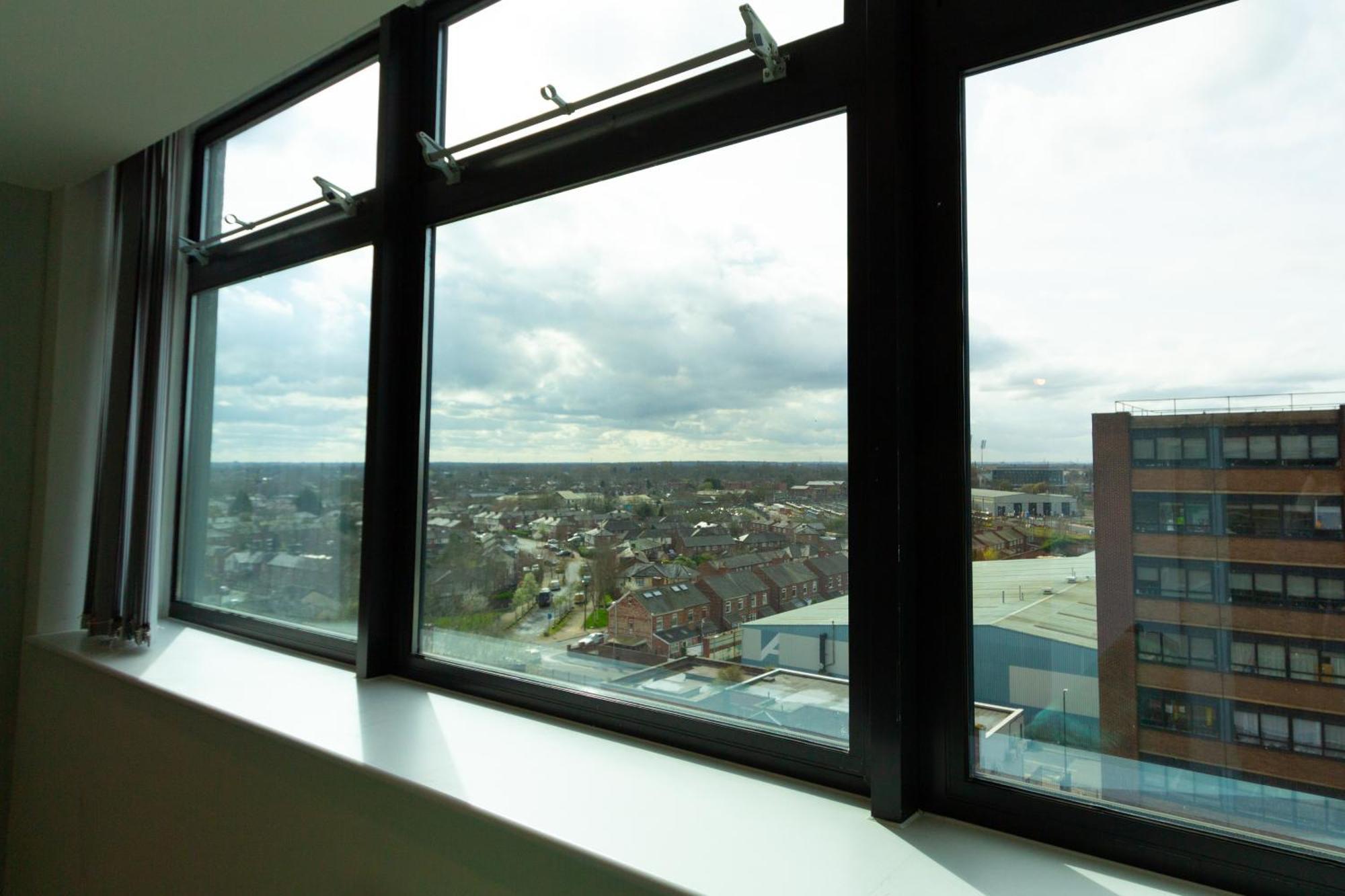 Dashing 1Br Penthouse Near Mcr Stadiums Manchester Luaran gambar