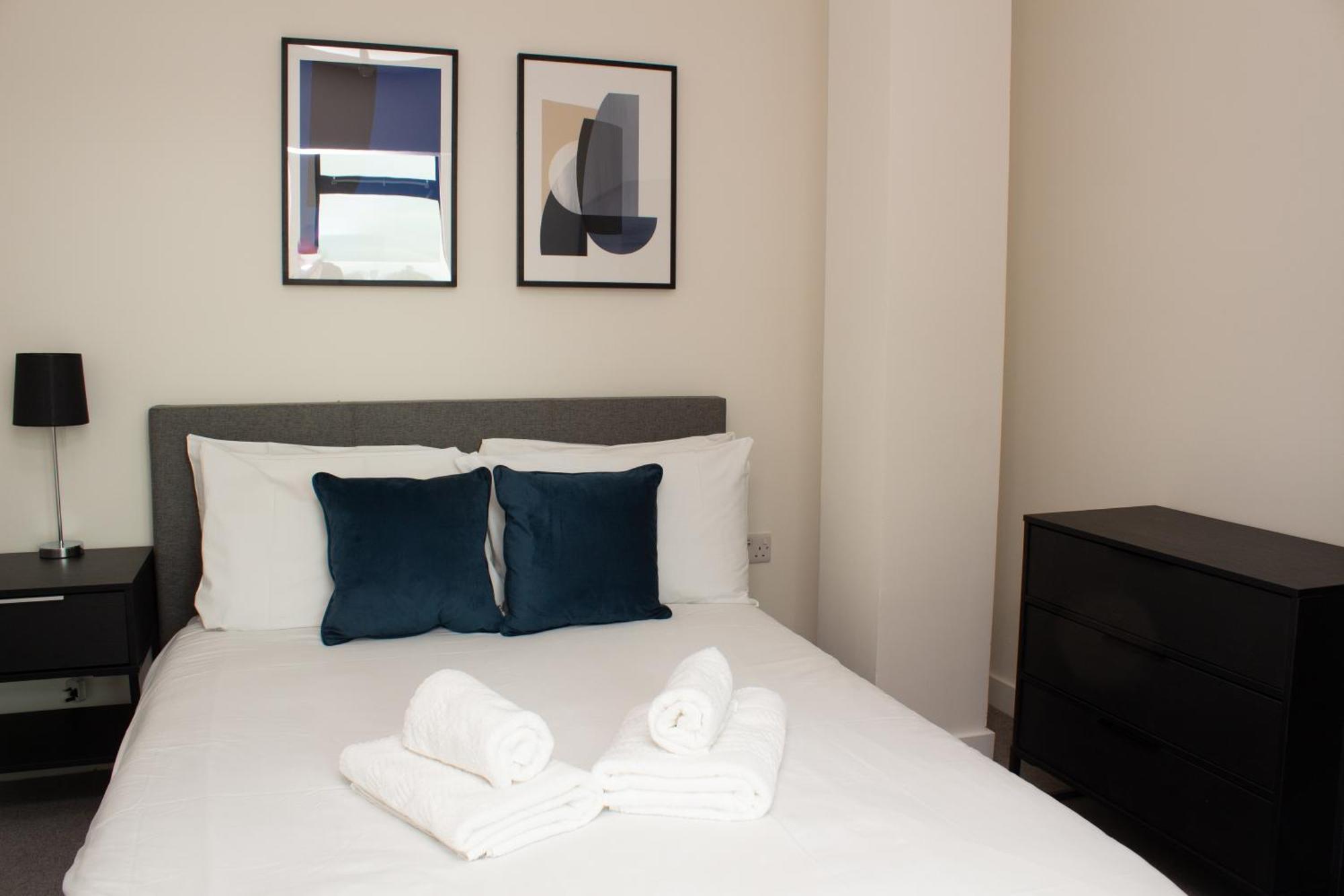 Dashing 1Br Penthouse Near Mcr Stadiums Manchester Luaran gambar